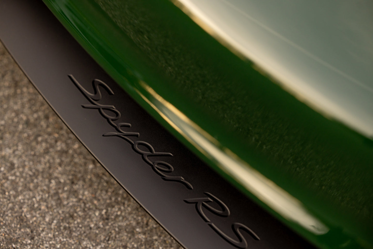 2024 Porsche Spyder RS Weissach