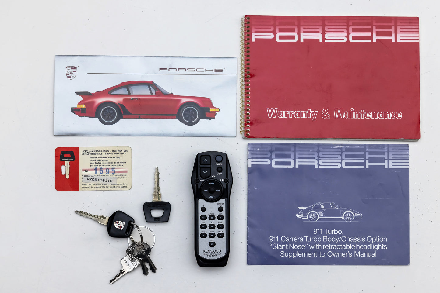 1988 Porsche 930 Turbo Cabriolet Slantnose