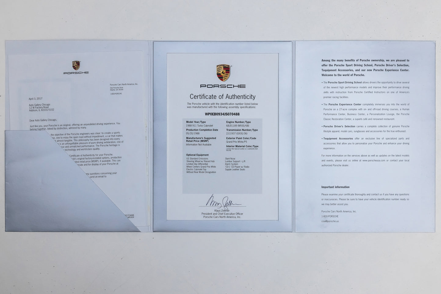 1988 Porsche 930 Turbo Cabriolet Slantnose