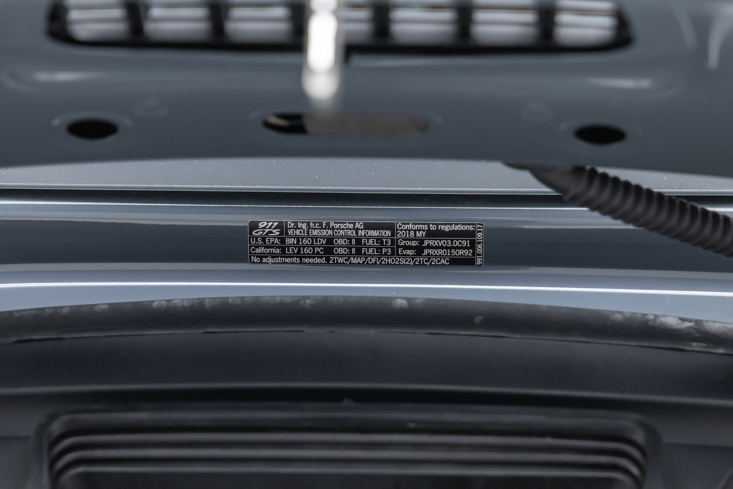 2018 Porsche 911 Carrera GTS Coupe 7-Speed