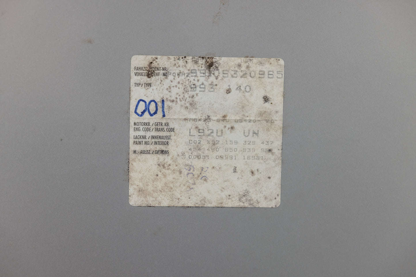 1997 Porsche 911 Carrera 4S 6-Speed