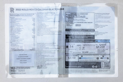 2022 Rolls-Royce Cullinan Black Badge