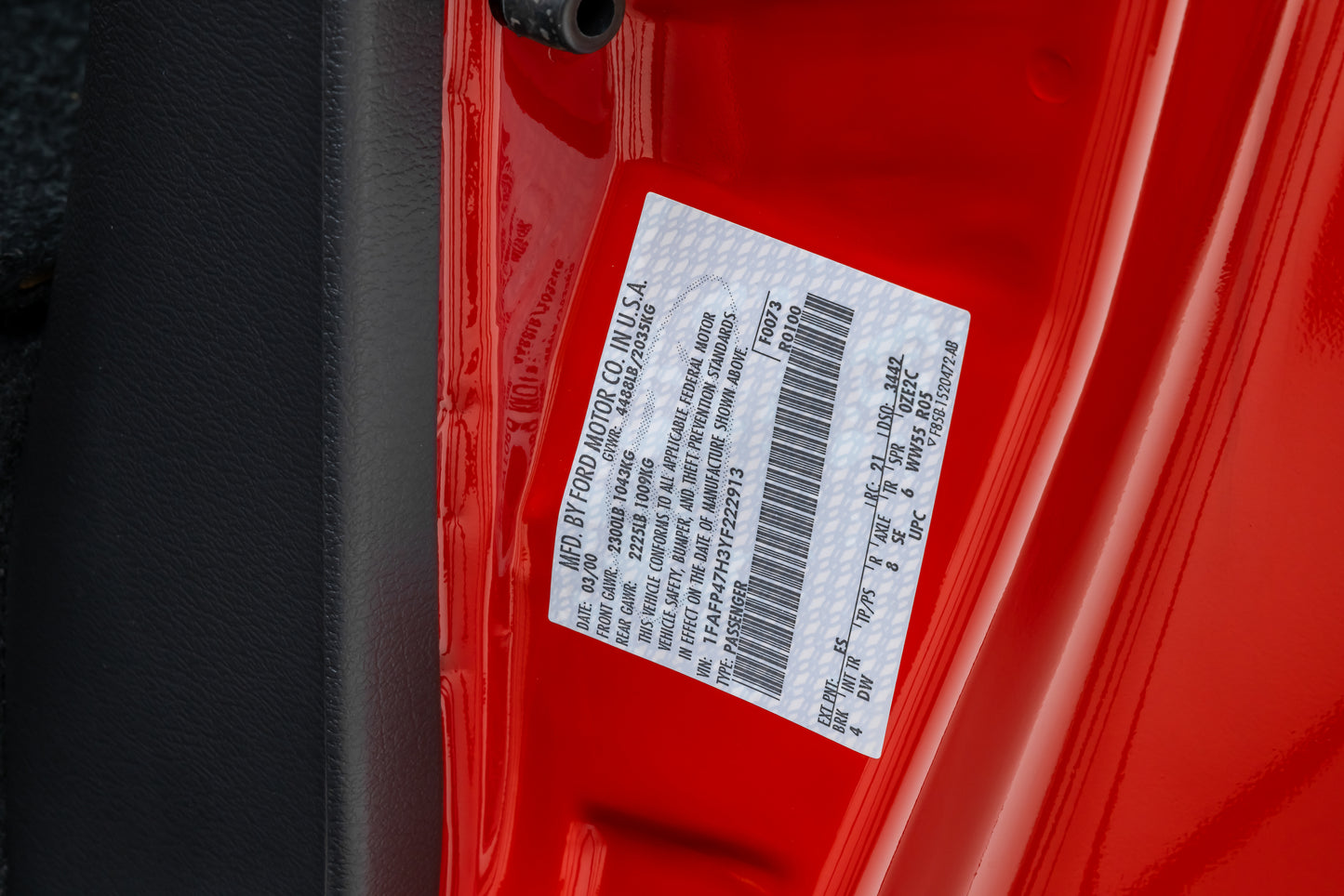 2000 Ford Mustang Cobra R