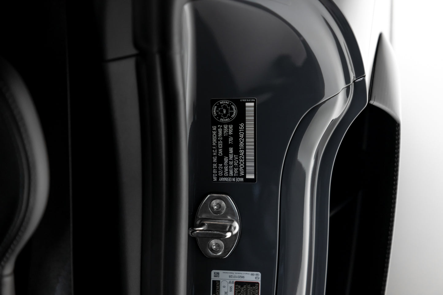 2024 Porsche 718 Spyder RS Weissach