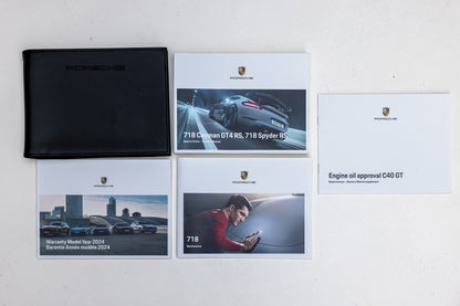 2024 Porsche 718 Spyder RS Weissach