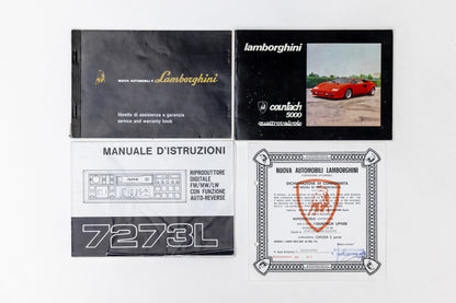 Euro 1987 Lamborghini Countach 5000 QV