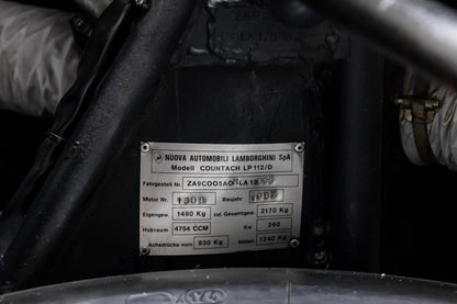 Euro 1987 Lamborghini Countach 5000 QV
