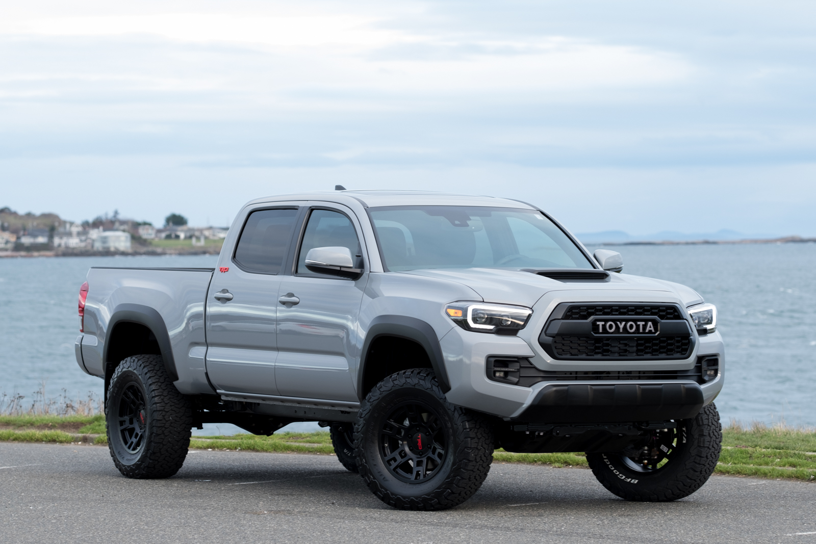 2018 Toyota Tacoma TRD Lifted Custom in Cement Grey