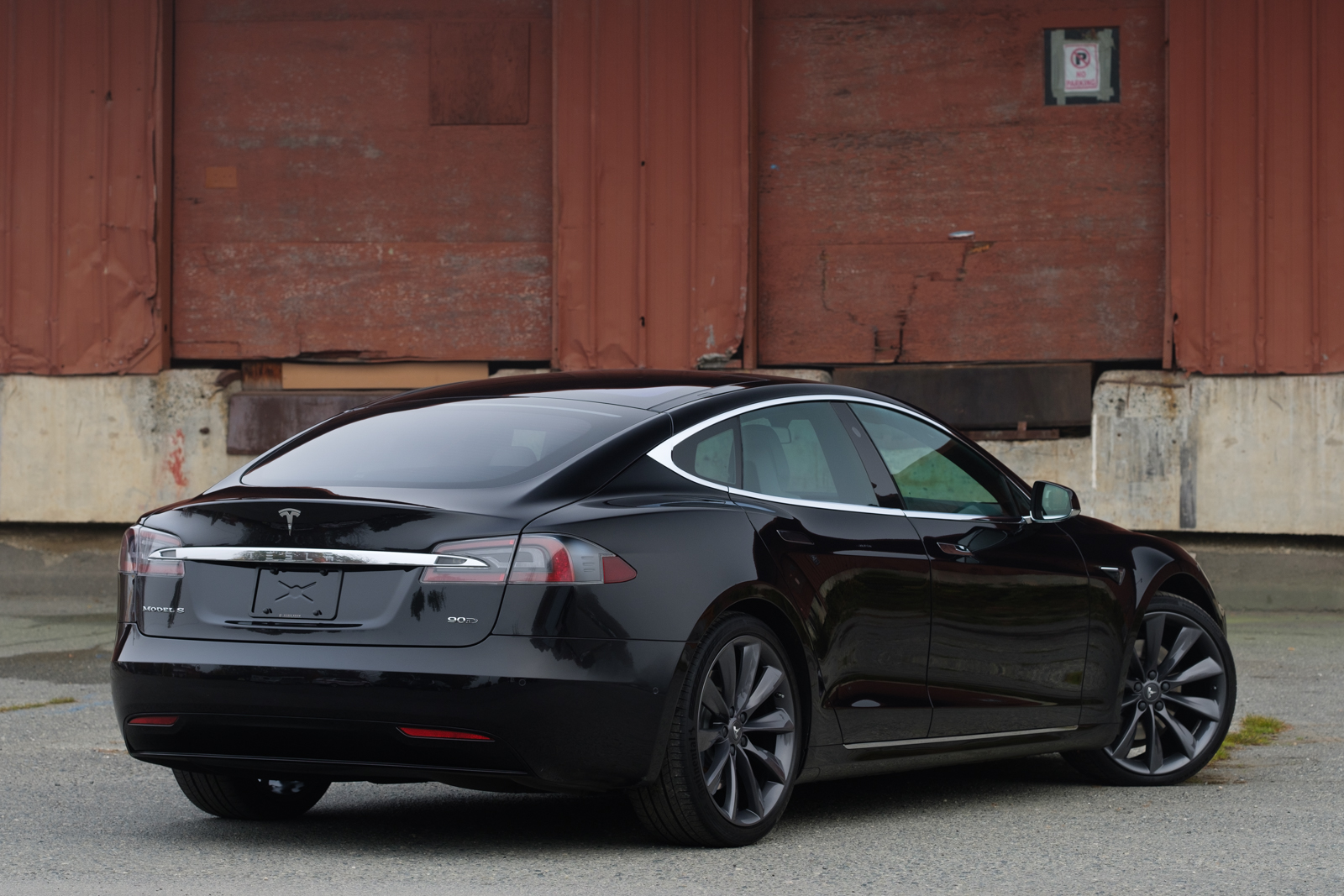 Tesla model s Black матовая